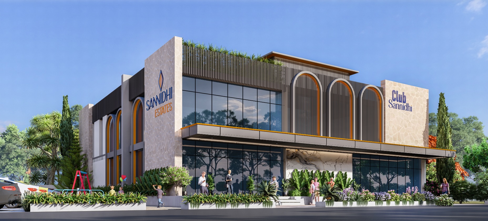 Sannidhi Estates Hero View